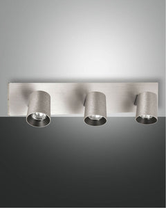 Spot Modo 3 lumières aluminium