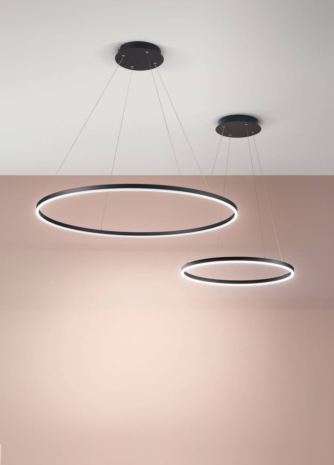 Suspension luminaire | Giotto Noire Ø 100 cm