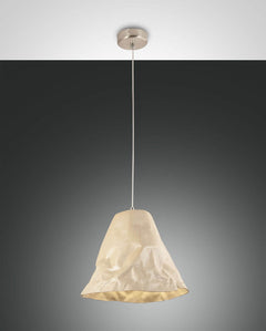 Suspension luminaire | Crumple Blanche