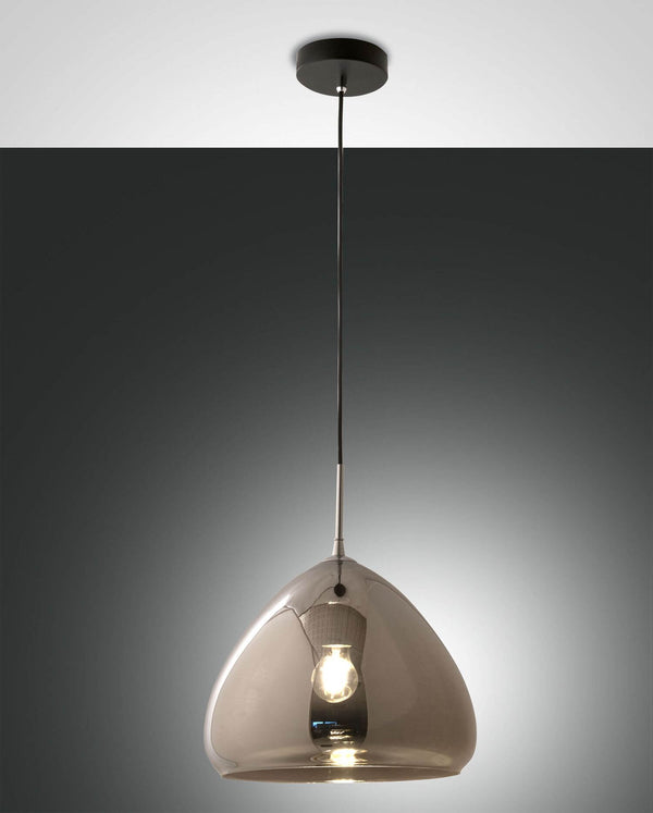 Suspension luminaire | Glow Chromée Ø 35 cm