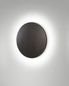 Applique extérieure ZON Dark Grey grise, Ø 18 cm