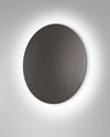 Applique extérieure ZON Dark Grey grise, Ø 24 cm