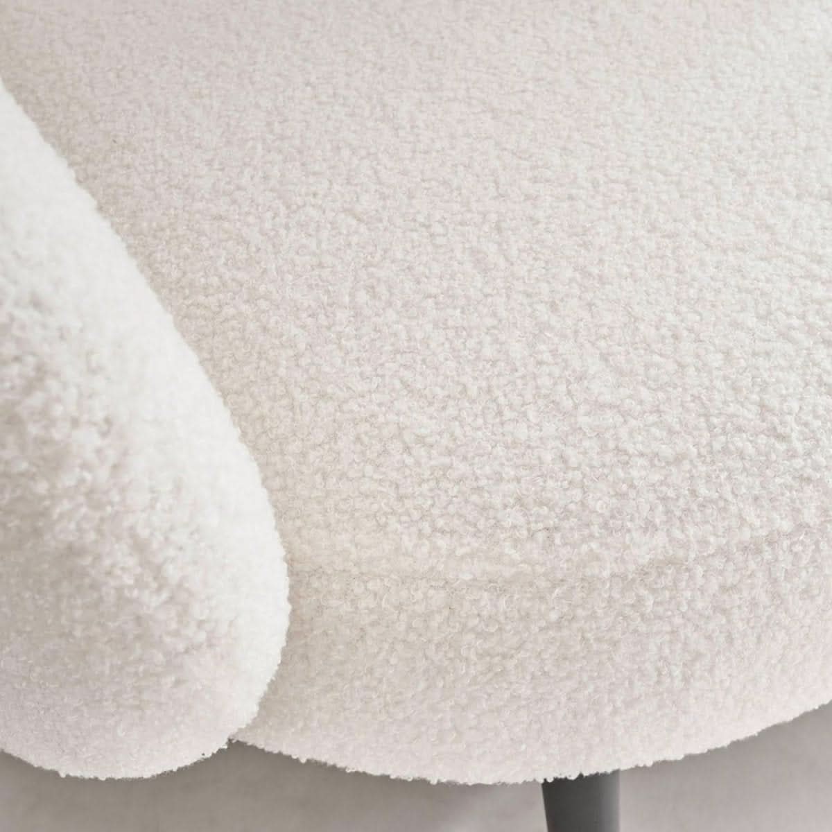 Fauteuil Bouclette Cosy Cream | Kobold - Designix Fauteuil