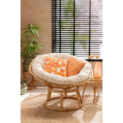 Fauteuil Céline Rotin Naturel | Tila