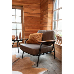 Fauteuil Métal Marron | Wire