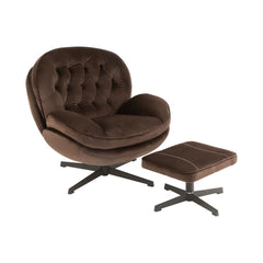 Fauteuil Relax Marron Foncé | File