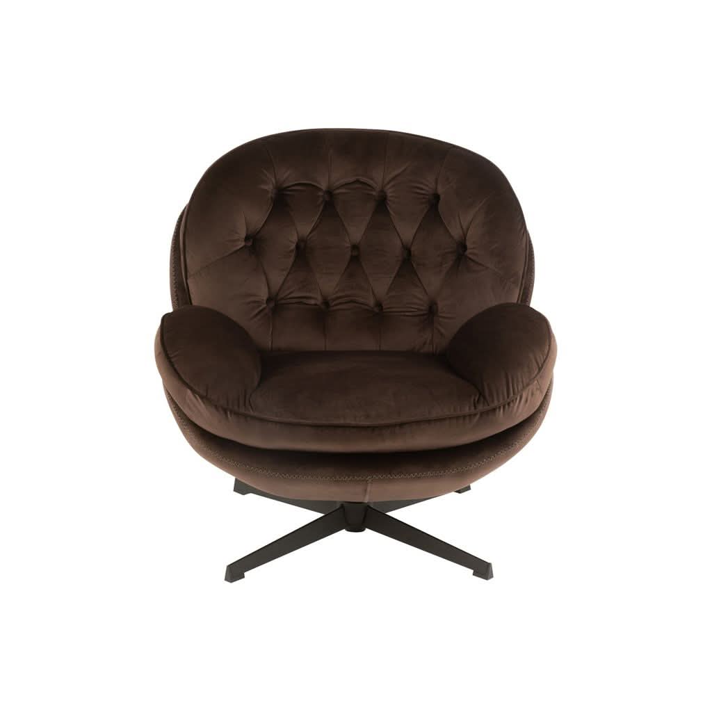 Fauteuil Relax Marron Foncé | File