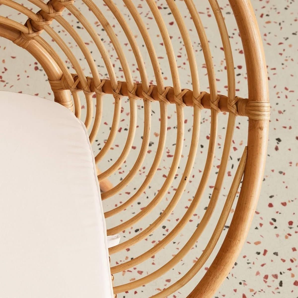 Fauteuil Rotin Bohème Exotique | Onir - Designix Chaises