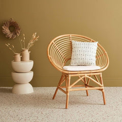 Exotischer Boho-Rattan-Sessel | Onir