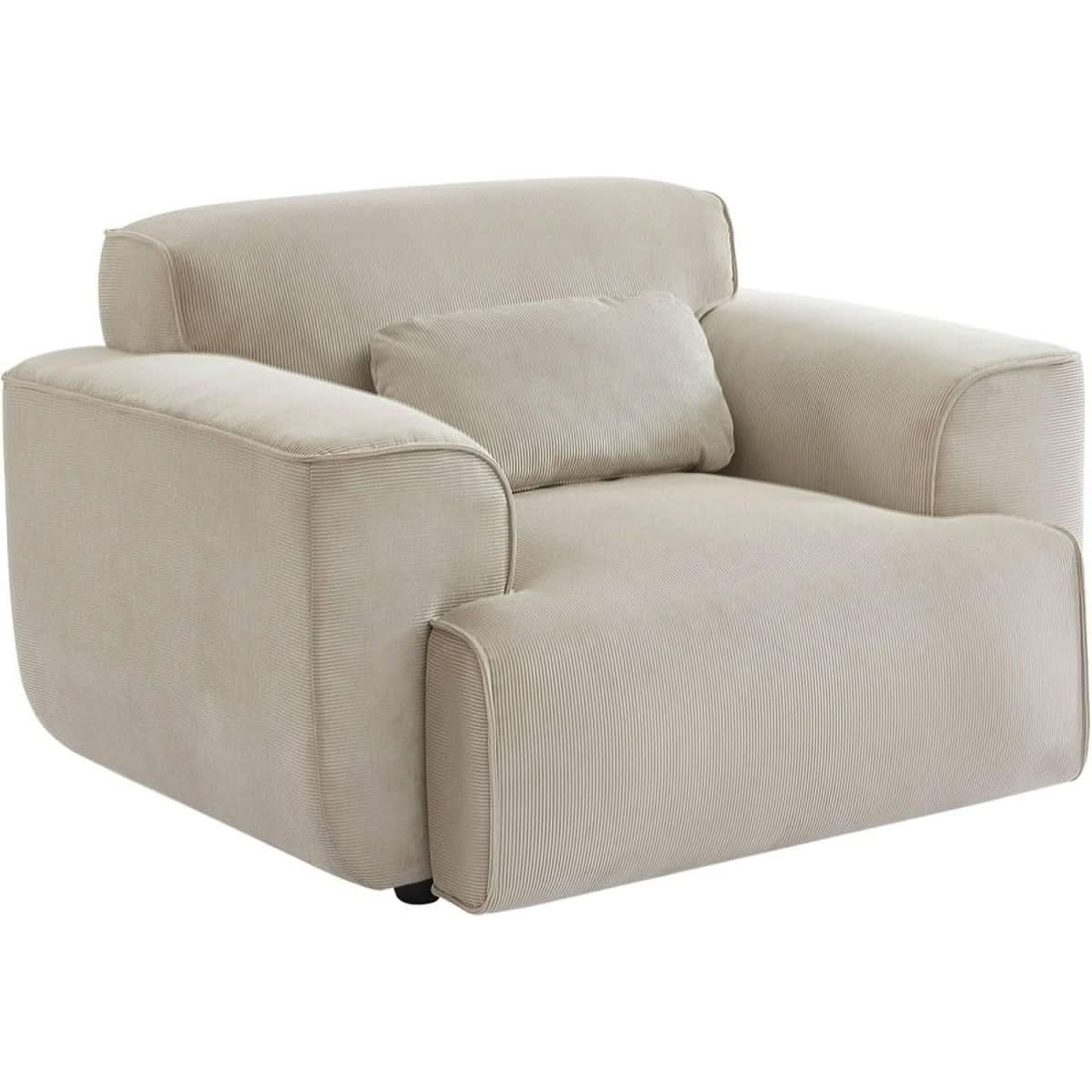Fauteuil Velours Côtelé | Nuance - Designix Fauteuil