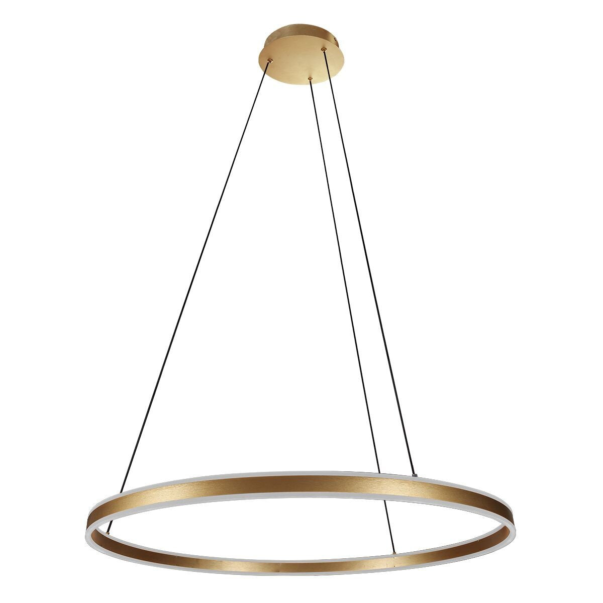 Suspension luminaire Ringlux doré