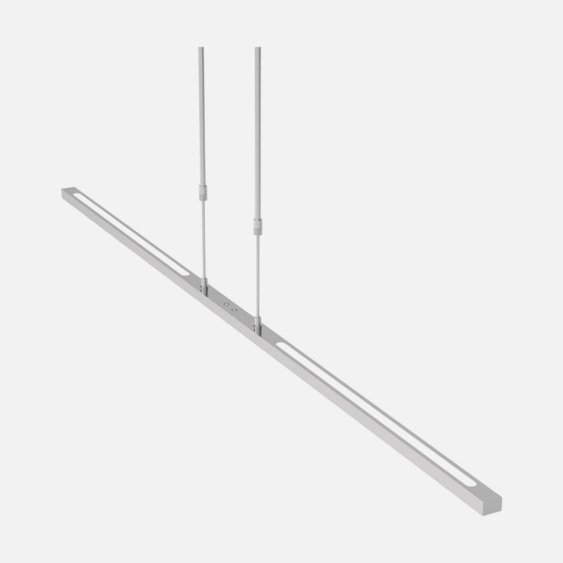 Lustre barre led acier 150 cm, salle à manger | Linéa