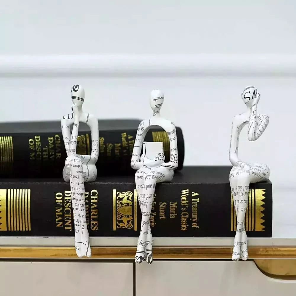 Figurine Abstraite Pop Art | Evo - Designix Statuette Graffiti Set de 3