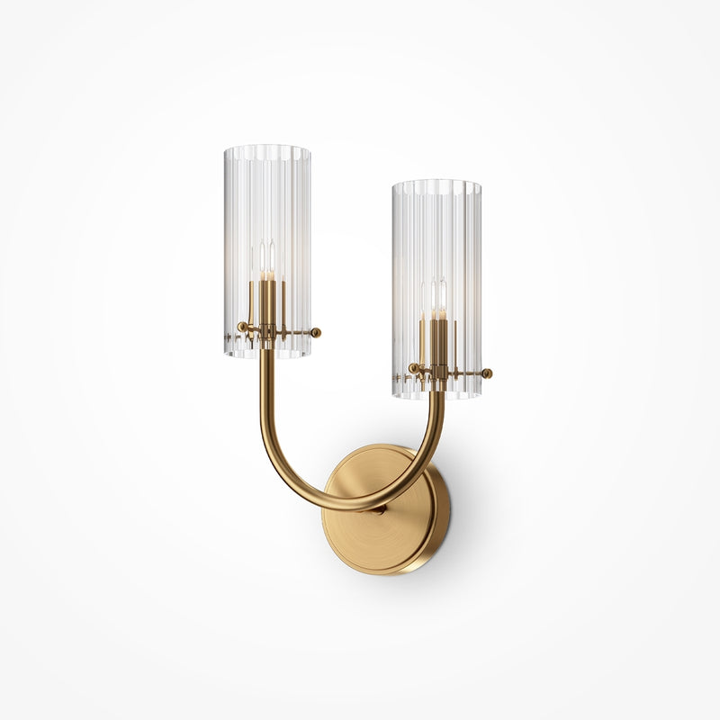 Arco Wandleuchte gold