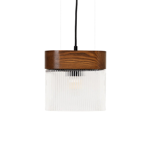 Suspension luminaire FLUMINA A noyer