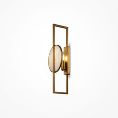 Marmo Wandleuchte gold