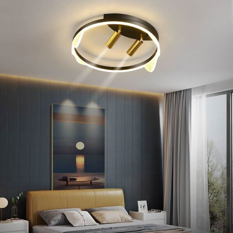 FSS Modern Ceiling Lamp With Rotatable Spotlight Remote Control Dimming LED Home Bedroom Study room Living room Lamps | Designix - 0 - https://designix.fr/