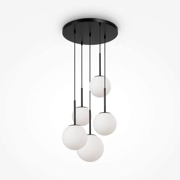 Basic Form Pendelleuchte schwarz