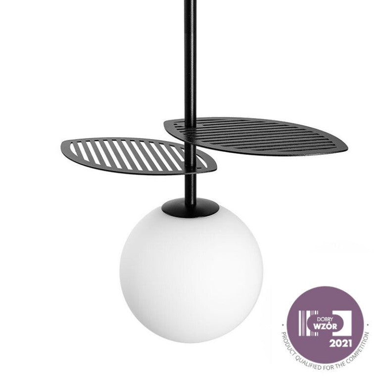 Suspension luminaire FYLLO A Noir