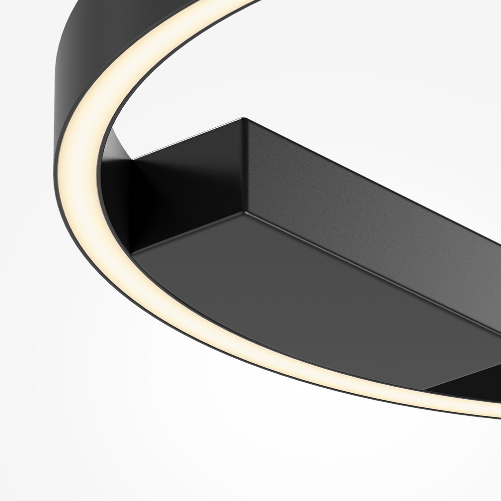 Rim Deckenleuchte schwarz