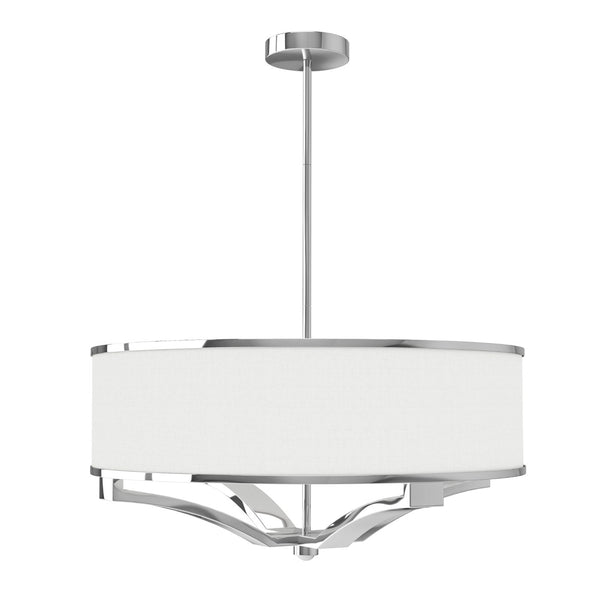 Suspension Gerdo, abat-jour tissu
