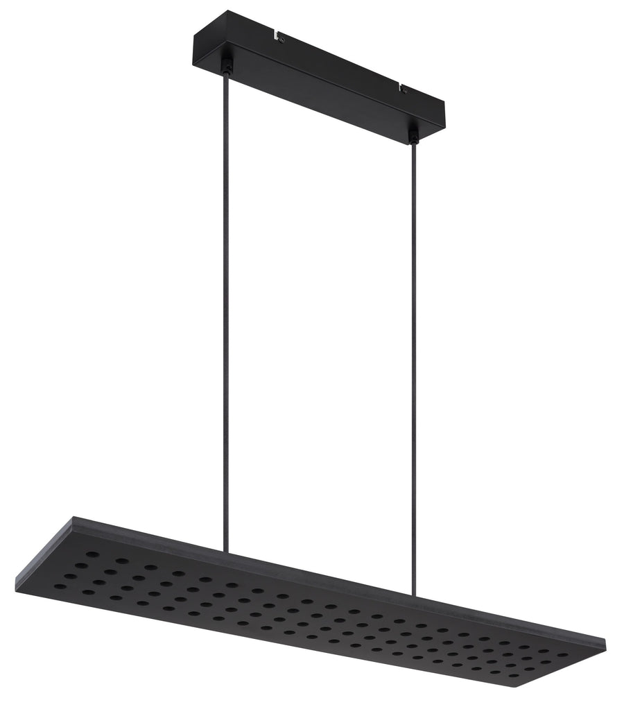 Suspension Dolores noire mat