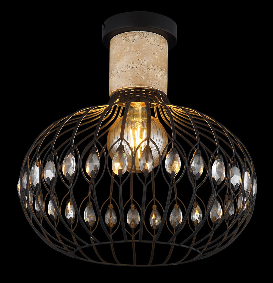Luminaire plafonnier | Dorthy Noir