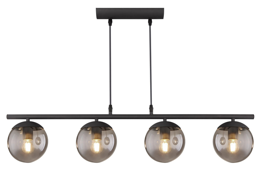 Suspension Blama noire mat (15830-4H)