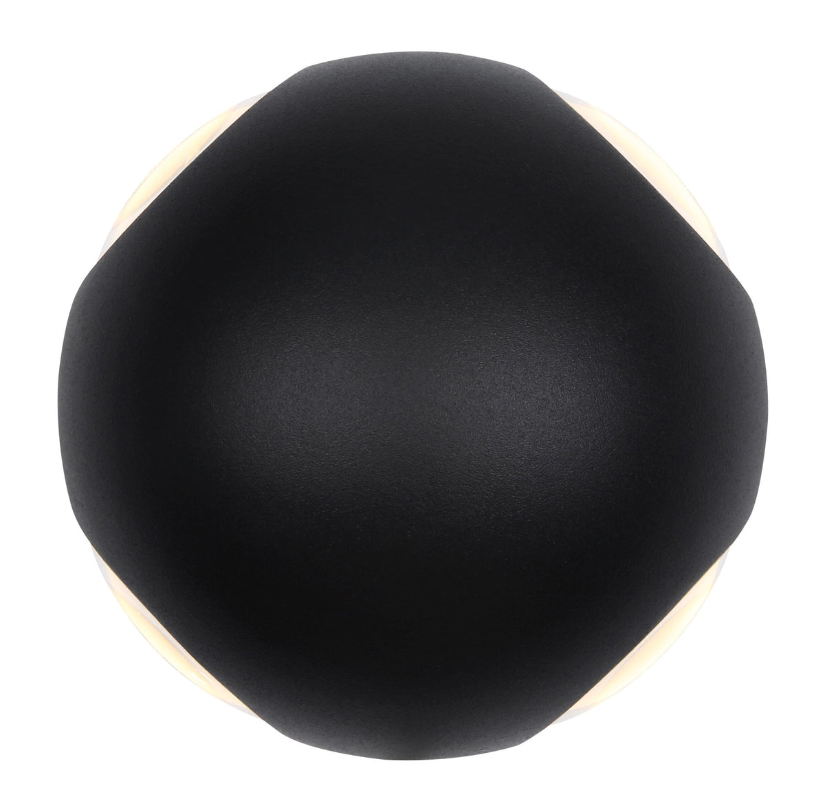 Luminaire extérieur Slice noir mat et aluminium