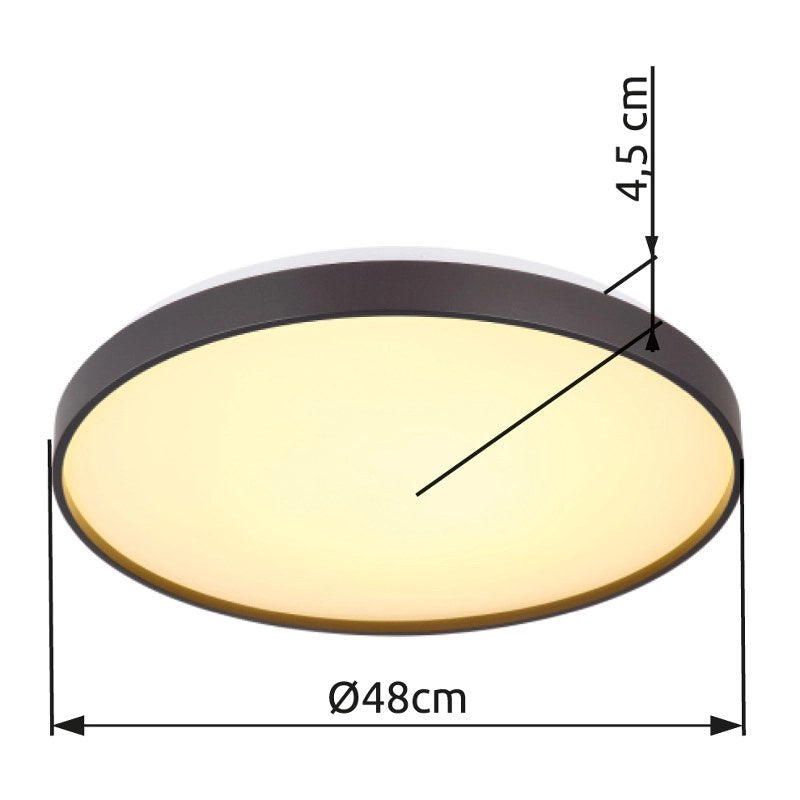 Plafonnier LED | Eclypse Blanc