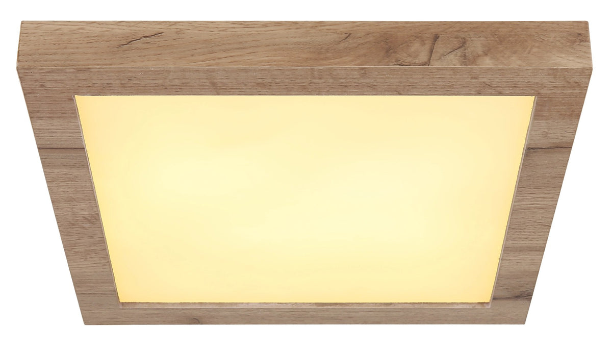 Plafonnier Xavvi blanc mat