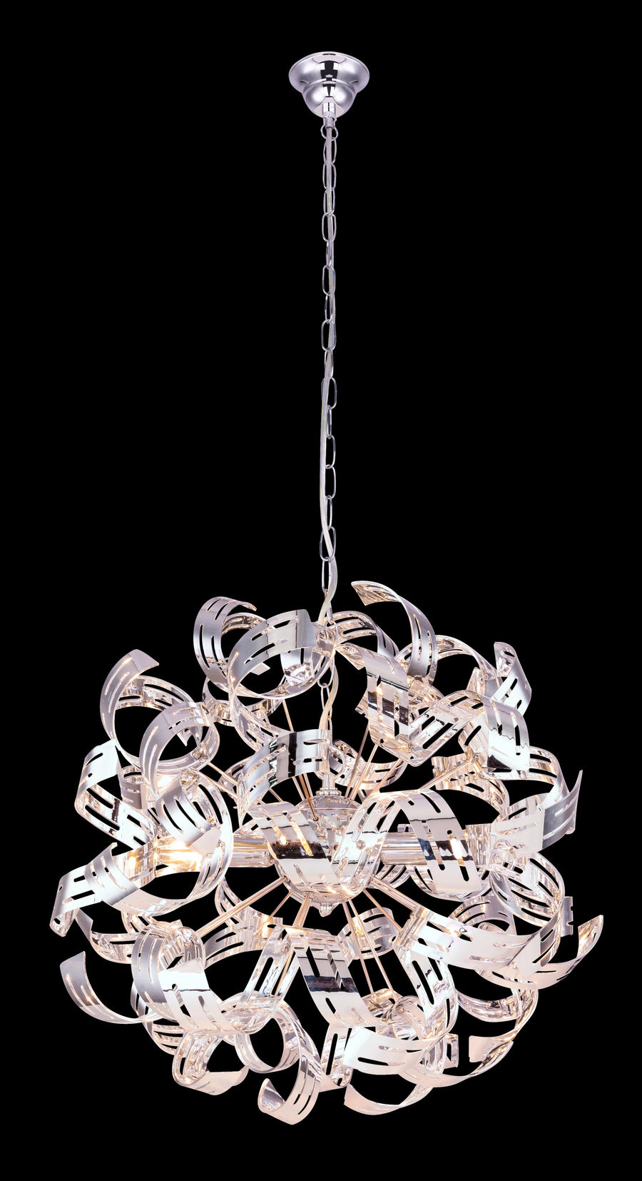 Suspension Falla chromée