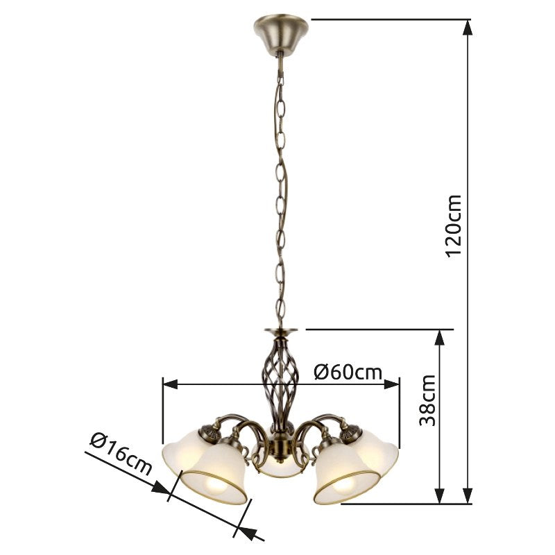 Suspension Odin laiton vieilli