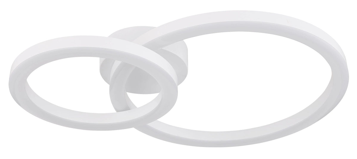 Plafonnier Adda blanc mat