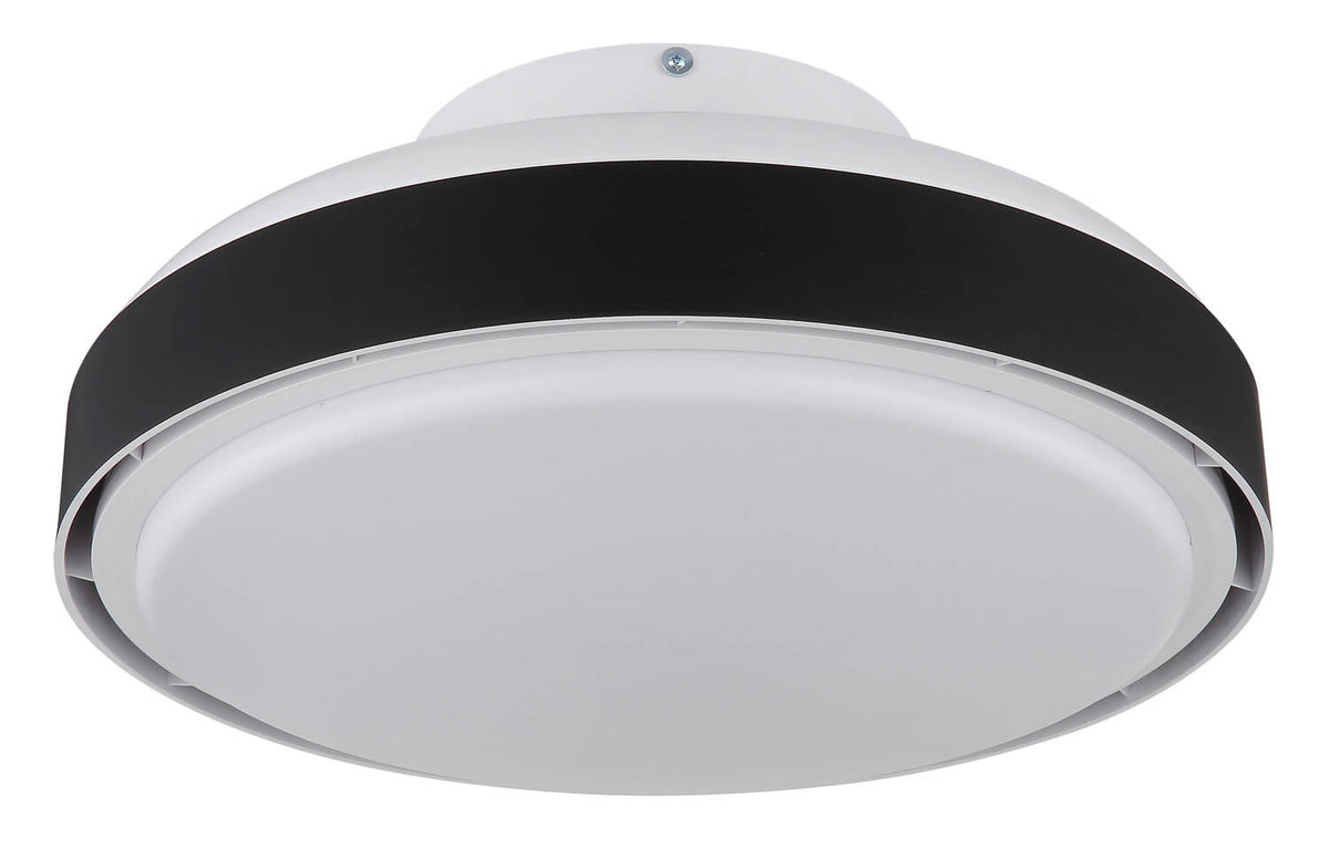 Ventilateur de plafond lumineux Carney blanc mat (03667S)