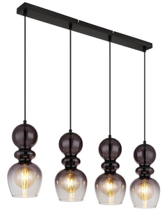 Suspension Clarity noire mat (15174-4H)