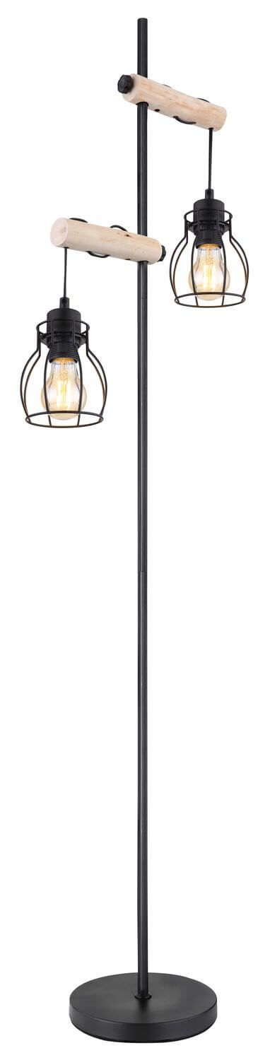 Lampadaire salon | Mina Noir