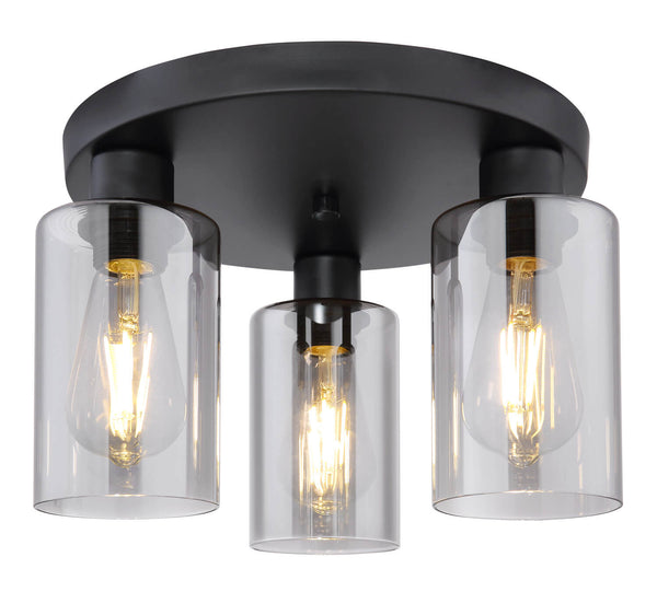 Luminaire plafonnier | Hadera Noir