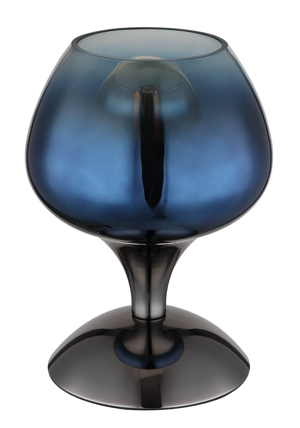 Lampe à poser Maxy noire et chromée (15548T5)