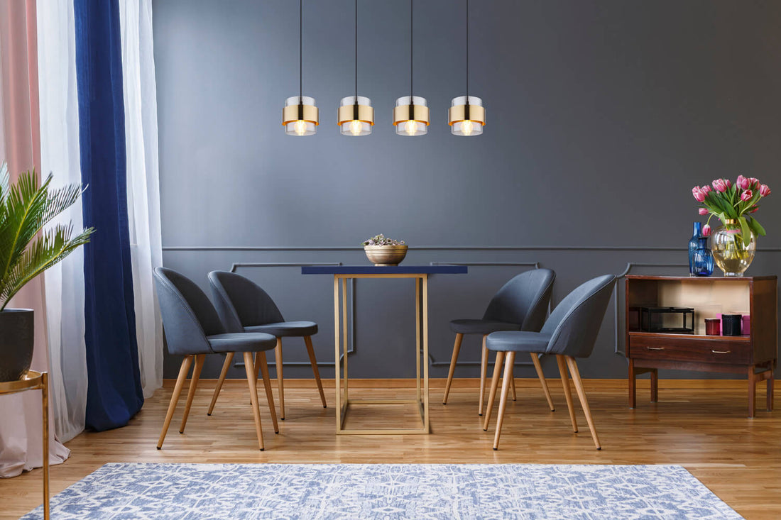 Suspension luminaire | Milley Noire H 120 cm