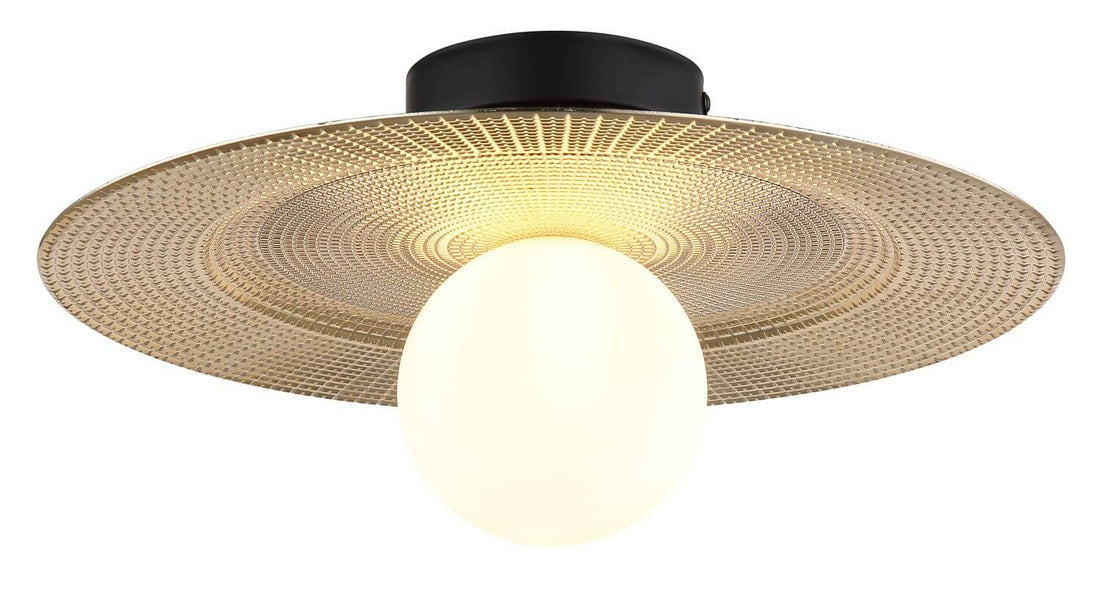 Luminaire plafonnier | Riga Noir
