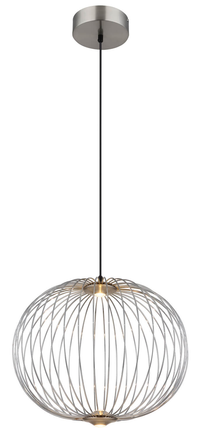 Suspension Galway nickel satiné (15652H1N)