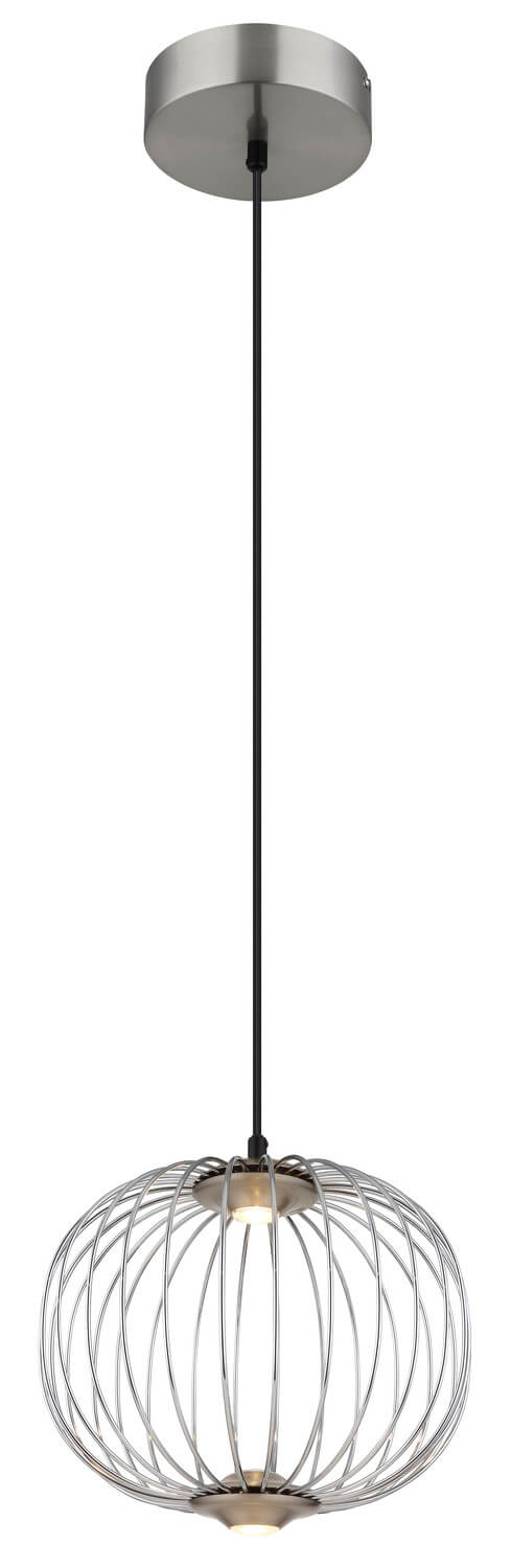 Suspension Galway nickel satiné (15652HN)