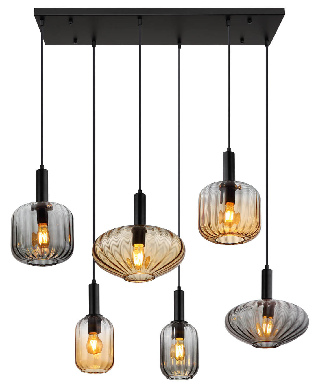 Suspension luminaire | Valletta Noire