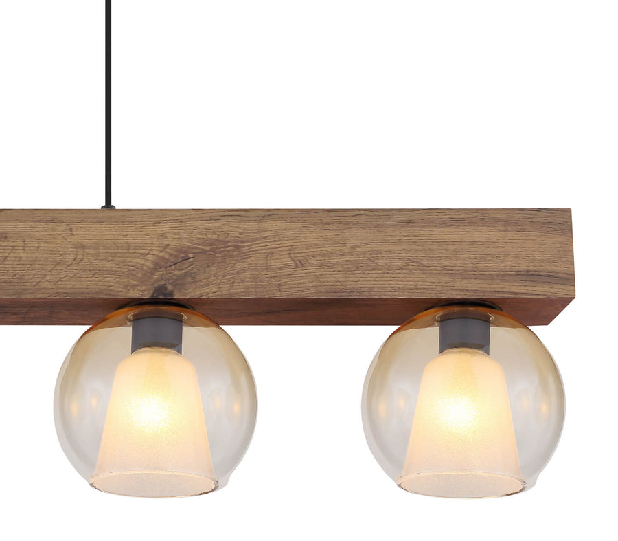 Suspension Barry I noire mat (15773-4H)