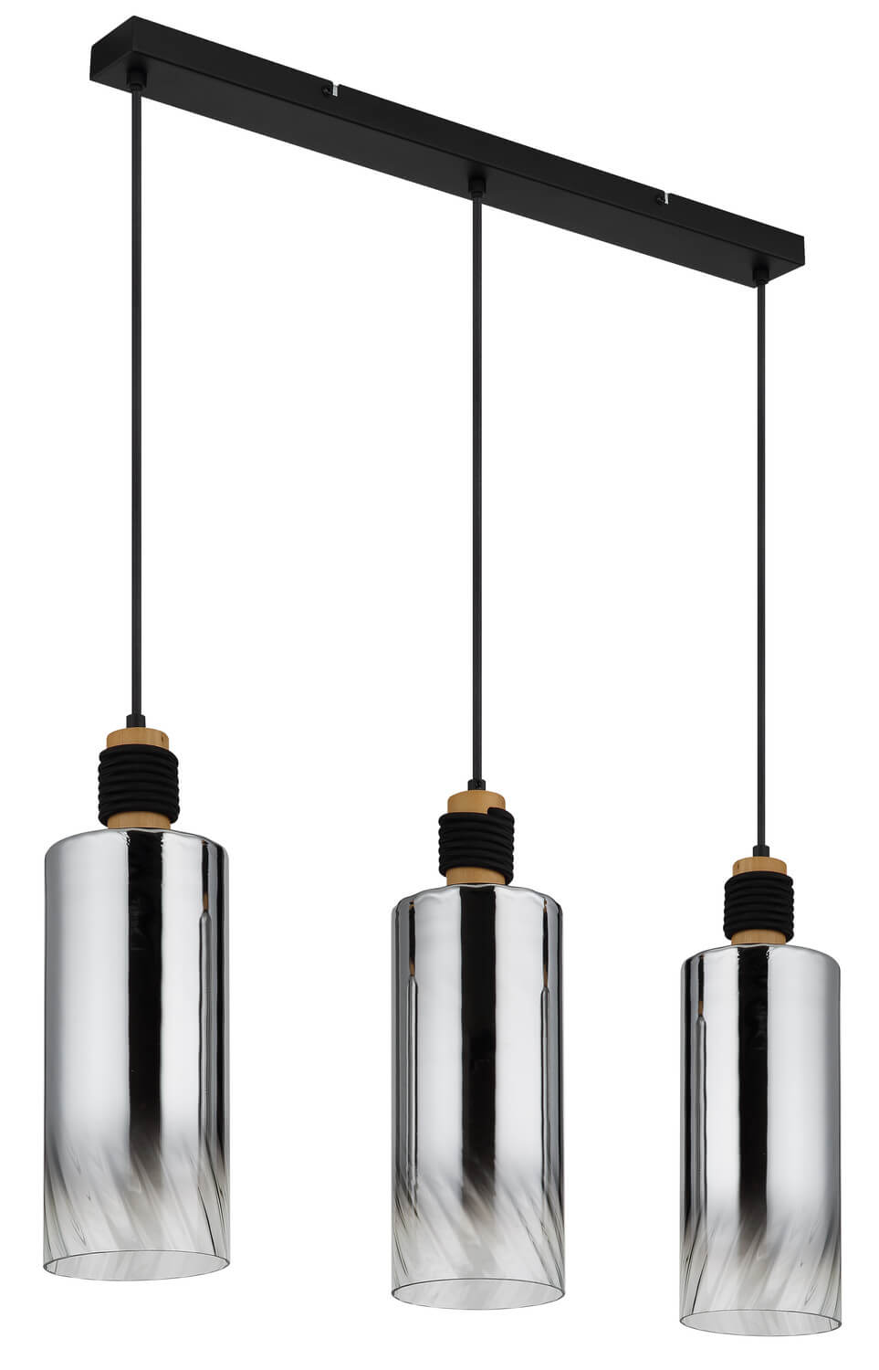 Suspension Osborne noire mat (15777-3H)