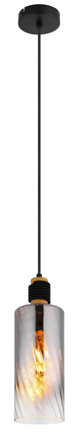 Suspension Osborne noire mat (15777H)