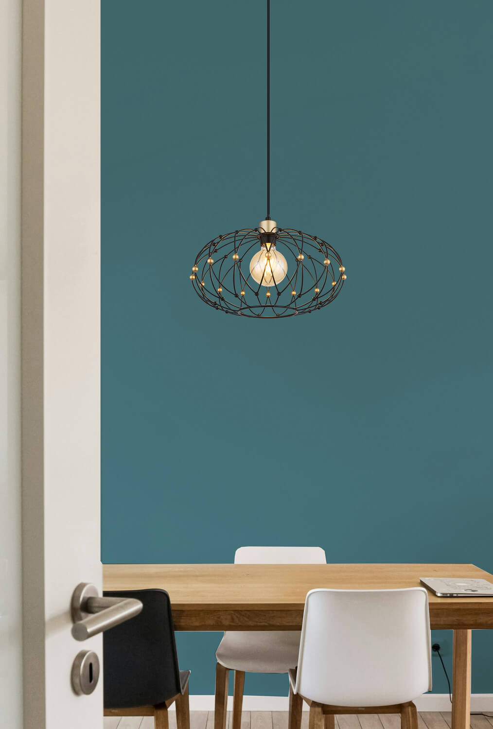 Suspension Greys noire mat (15966H)