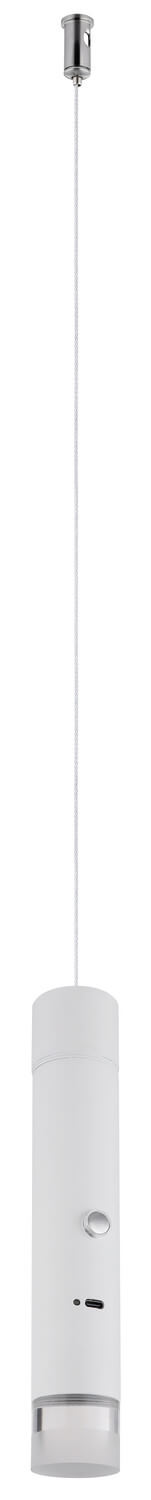 Suspension Pelo blanche mat