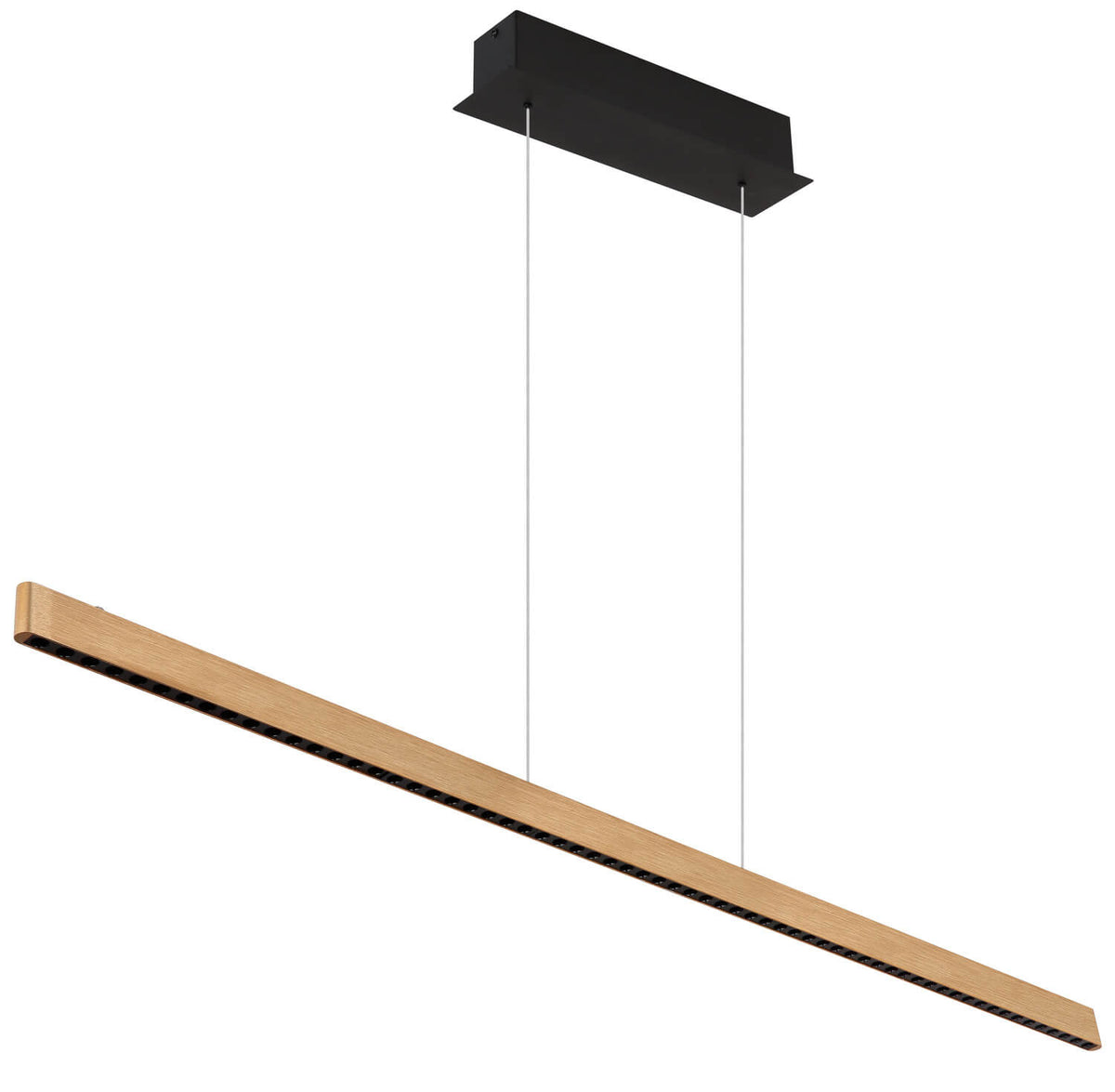 Suspension Dentsy noire mat, H 120 cm (17013HG)